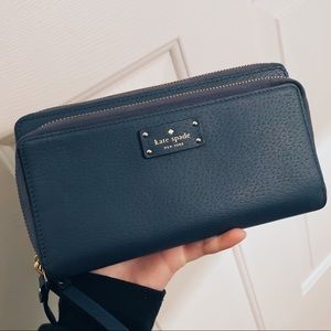 Blue Kate Spade Wallet